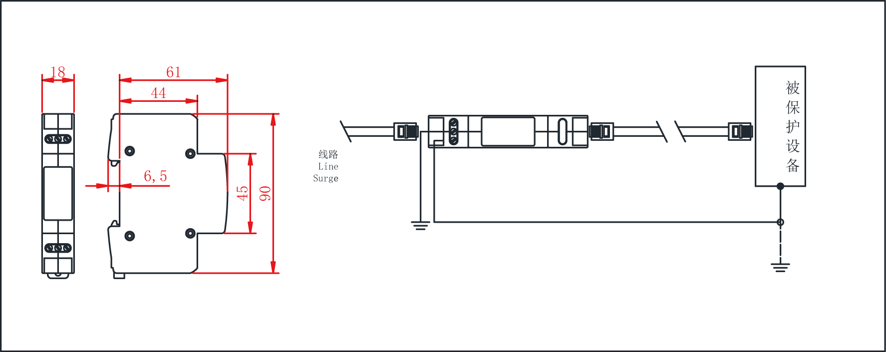 TK01 網(wǎng)絡(luò)，電話防雷器.png